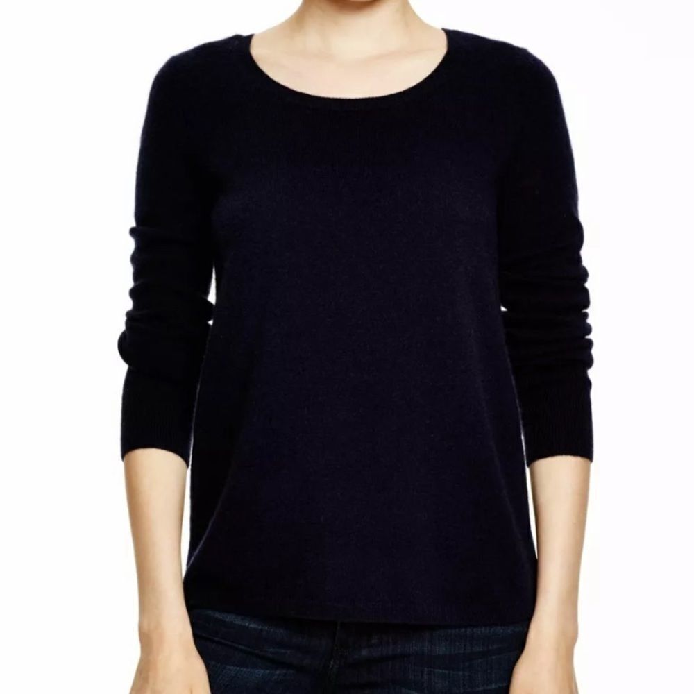 NWT 100% Cashmere AQUA Layered Mixed Media Sweater